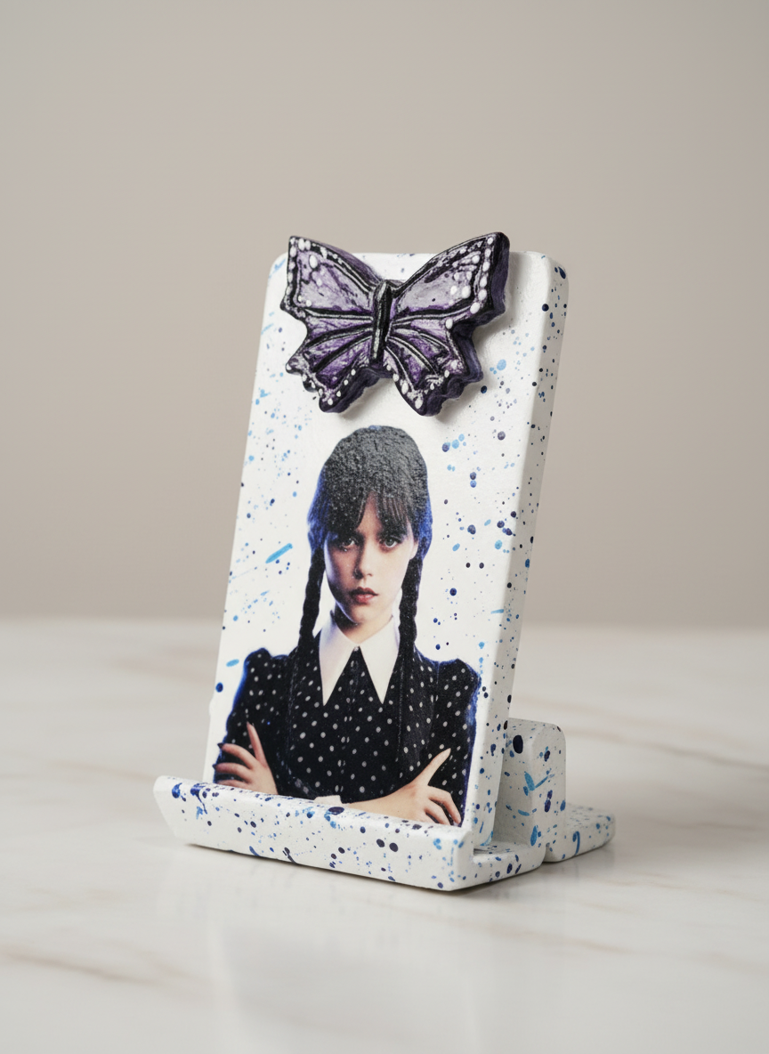 Butterfly photo stand with magnet